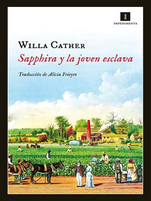 cover image of Sapphira y la joven esclava
